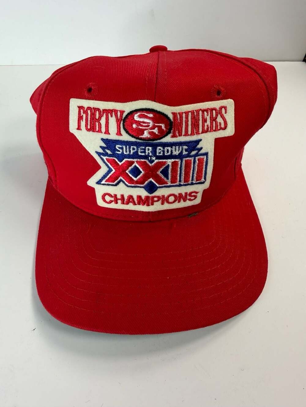 Vintage San Francisco 49ers Super Bowl XXIII Champions Snapback Hat